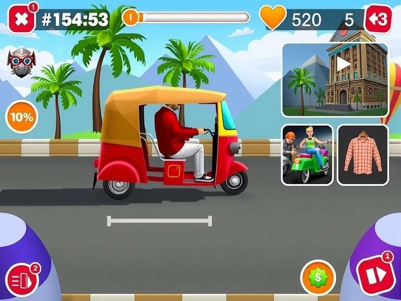 Rickshaw Power Play festival event